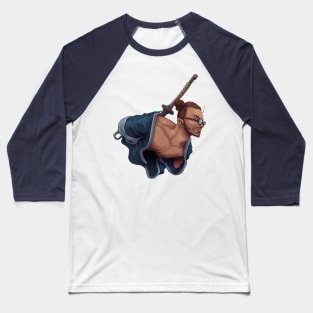 Half-elf Samurai Baseball T-Shirt